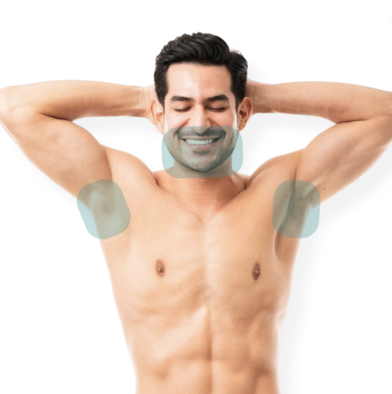 DELINEADO DE BARBA + CUELLO ANTERIOR + AXILAS