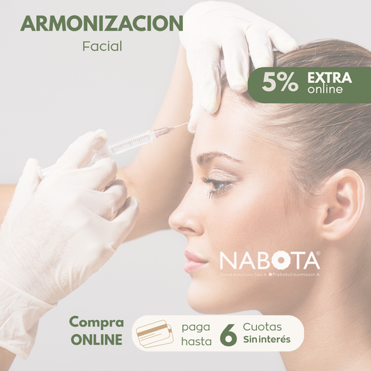 Toxina botulínica Nabota - Tratamiento facial antiarrugas