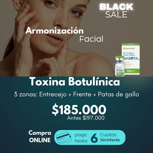 Toxina botulínica Nabota - Tratamiento facial antiarrugas