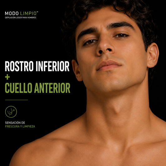 ROSTRO INFERIOR + CUELLO ANTERIOR