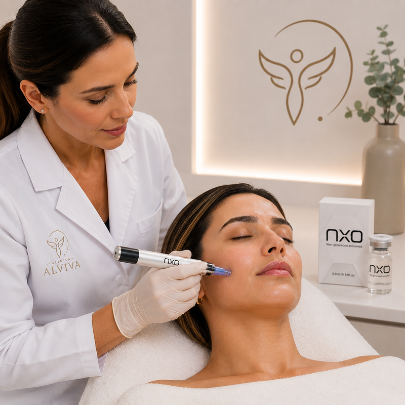 Exosomas NXO – Regeneración y Rejuvenecimiento Facial