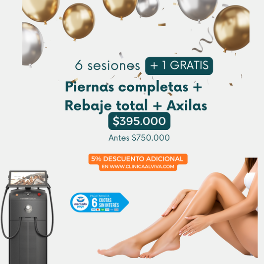 PIERNAS COMPLETAS + REBAJE TOTAL + AXILAS