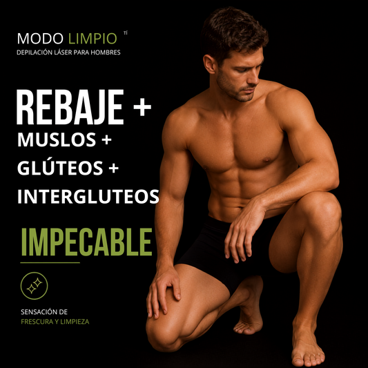 REBAJE TOTAL + GLUTEOS + INTERGLUTEOS + MUSLOS