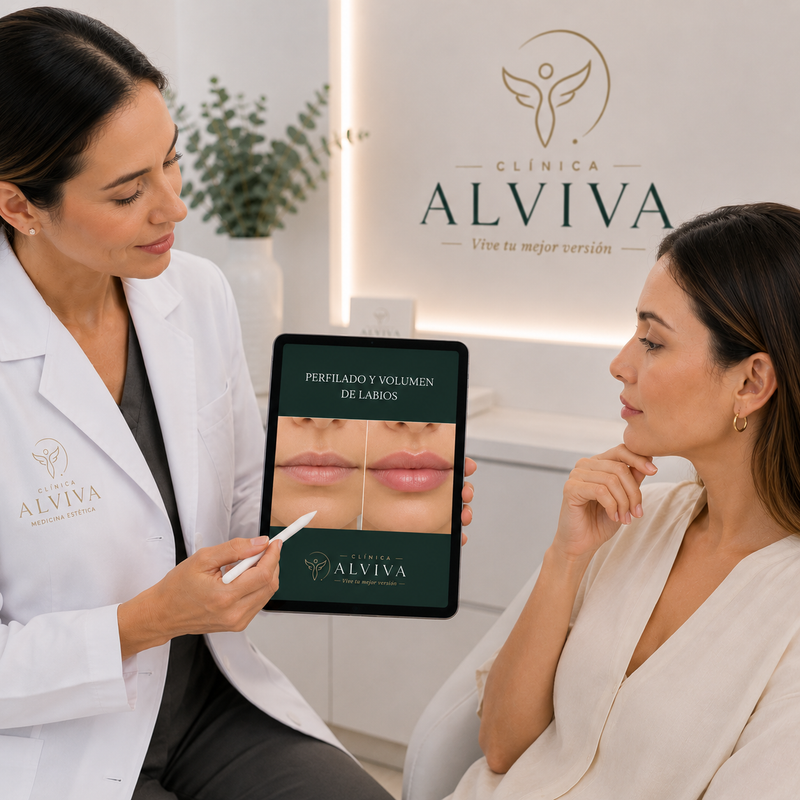 Volumen y Perfilado de Labios con Ácido Hialurónico